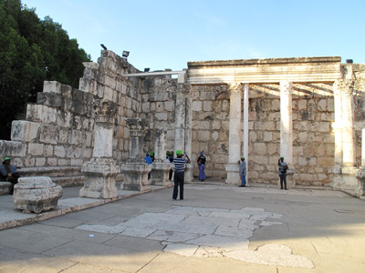 Galileia - Sinagoga de Cafarnaum