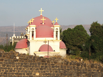 Galileia - Um das muitas igrejas da região