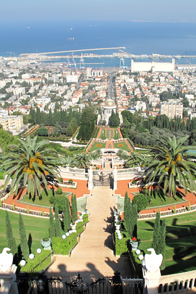 Israel-Haifa-Jardim de Bahai