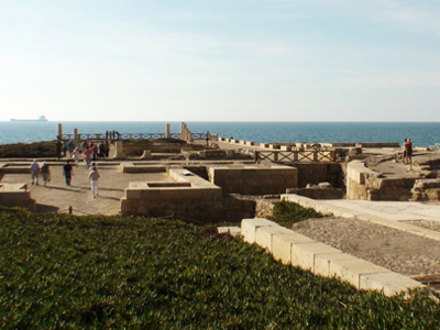 Israel-ruinas do palacio de Herodes