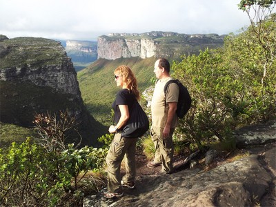 Peter e Sandra no Vale do Pati